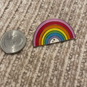Rainbow pin